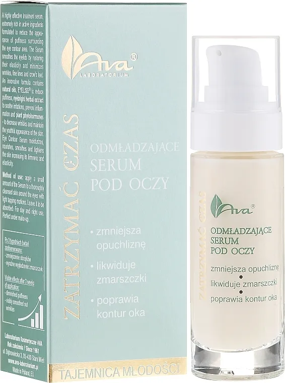 Ava Laboratorium Stop Time Eye Contour Serum Serum za oči