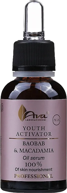 Ava Laboratorium Youth Activator Baobab &amp; Macadamia Aktivator mladosti s uljem baobaba i makadamije