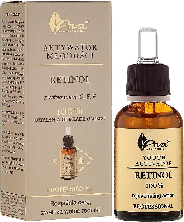 Ava Laboratorium Youth Activators Serum Serum za lice sa vitaminima C, E i F