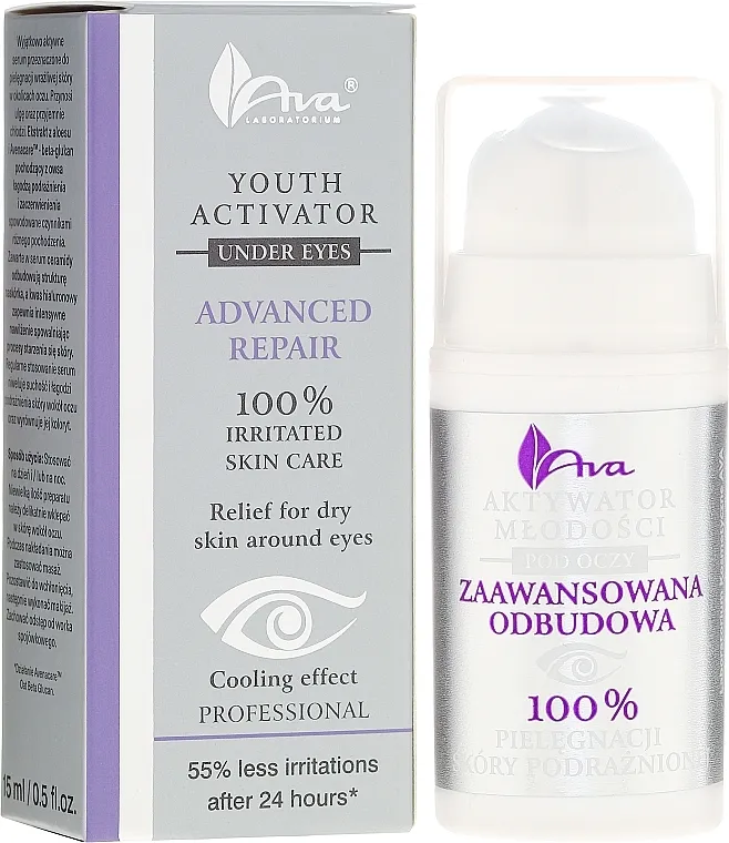 Ava Laboratorium Youth Activators Under Eyes Serum Umirujući serum za područje oko očiju za osjetljivu kožu