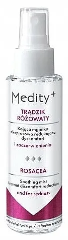 AVA Medity+ Rosacea Umirujuća maglica za rozaceu