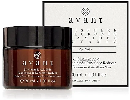 Avant 2-1 Glutamic Skin Lightening &amp; Dark Spot Reducer Sredstvo 2u1 za posvetljivanje kože i smanjenje tamnih fleka