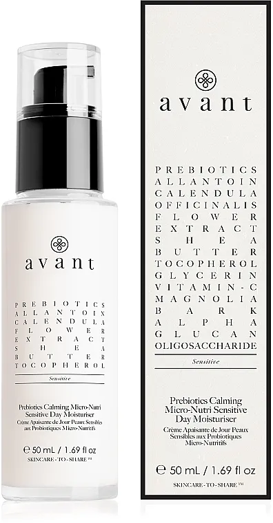 Avant Prebiotics Calming Micro-Nutri Sensitive Day Moisturiser Umirujuća dnevna krema