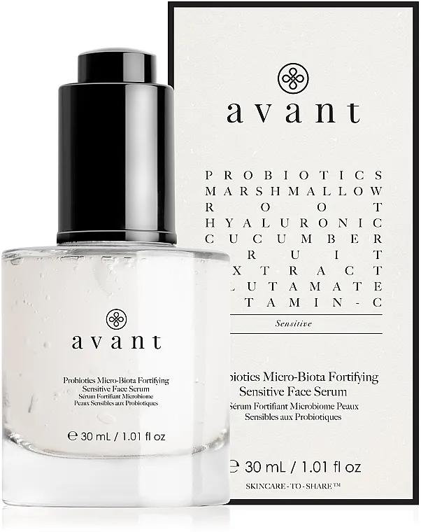 Avant Probiotics Micro-Biota Fortifying Sensitive Face Serum Učvršćujući serum za lice