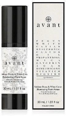 Avant Sublime Peony &amp; White Caviar Illuminating Pearls Serum Serum sa sjajnim biserima i božurom