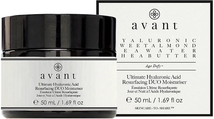 Avant Ultimate Hyaluronic Acid Resurfacing DUO Moisturiser Obnavljajuća krema za lice protiv starenja