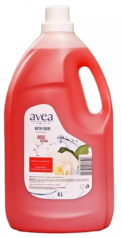 Avea (pojemnik) Pena za kupanje Ruža