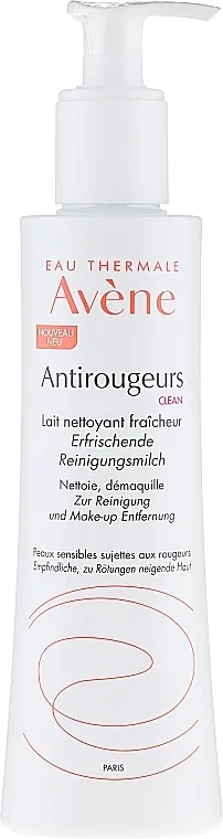 Avene Antirougeurs Clean Refreshing Cleansing Lotion Mlijeko za lice
