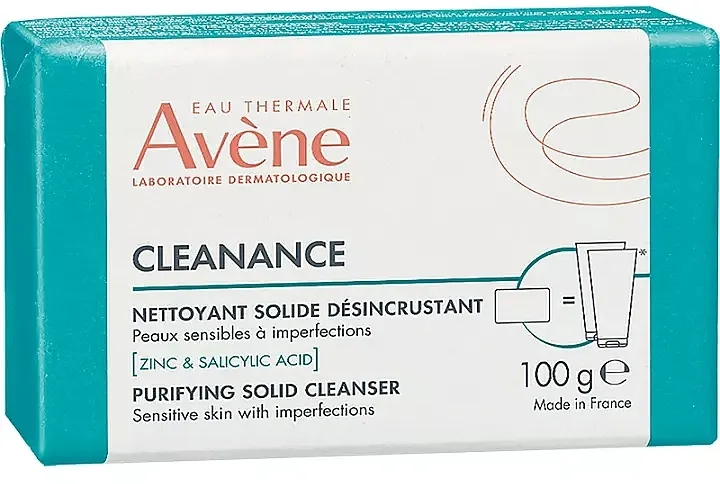 Avene Cleanance Scaling Cleansing Bar Čisteći piling za lice