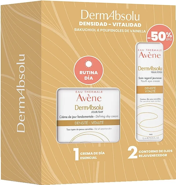 Avene DermAbsolu Day Cream (d/cr/40ml + eye/cr/15ml) Set