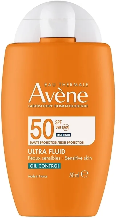 Avene Eau Thermale Ultra Fluid Oil Control Matifying SPF50 Fluid za zaštitu od sunca
