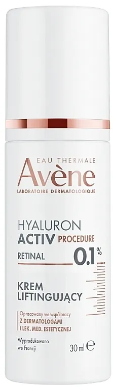 Avene Hyaluron Activ Procedure Lifting Cream Lifting krema sa retinalom i hijaluronskom kiselinom