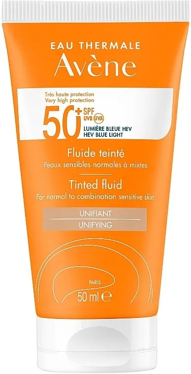 Avene Sun Care Tinted Fluid SPF 50+ Fluid za zaštitu od sunca