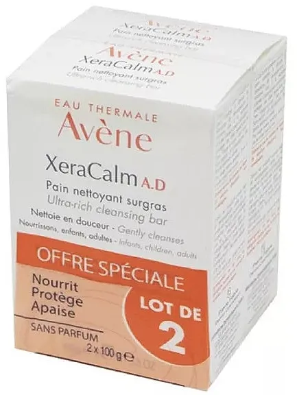 Avene XeraCalm Nourishing Soap Set (soap/2 X 100g)