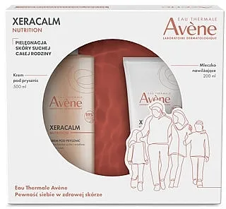 Avene XeraCalm (sh/cr/500ml + b/lot/200ml) Set