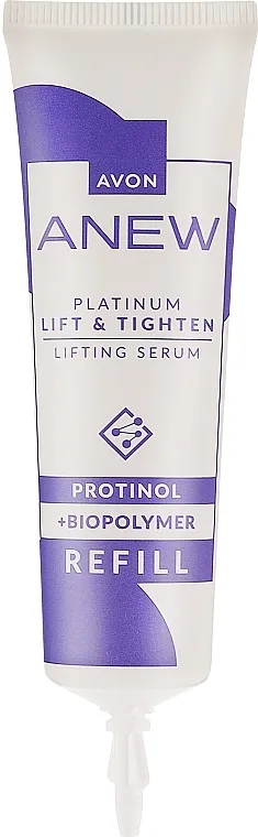 Avon Anew Platinum Lift &amp; Tighten Serum Refill Serum za lice sa lifting i zateznim efektom (dopuna)