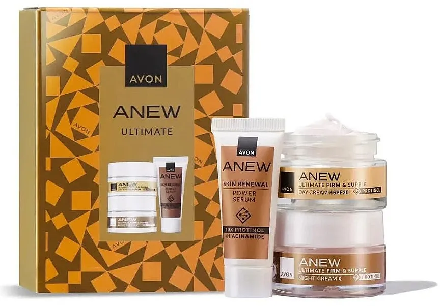 Avon Anew Ultimate Mini Gift Set (d/cr/15ml + n/cr/15ml + ser/10ml)