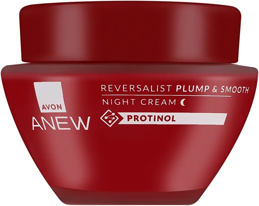 Avon Reversalist Plump &amp; Smooth Night Cream Protinol Obnavljajuća noćna krema za lice sa protinolom