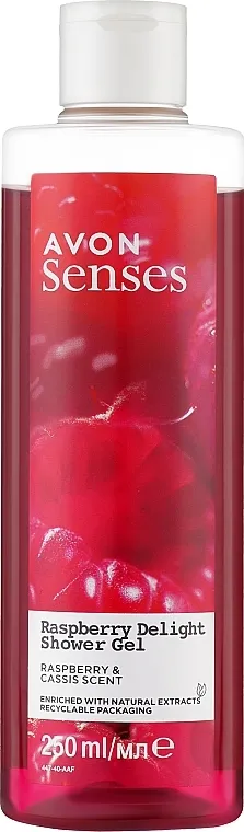 Avon Senses Raspberry Delight Shower Gel Gel za tuširanje "Raspberry delight"
