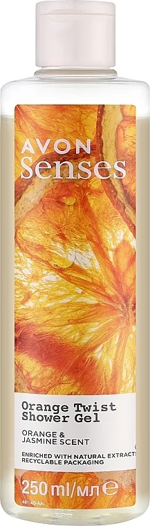 Avon Senses Shower Gel Gel za tuširanje Sočna pomorandža