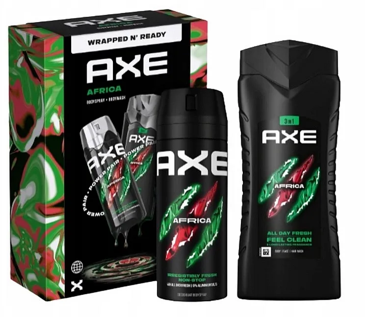 Axe Africa (sh/gel/250ml + deo/150ml) Komplet