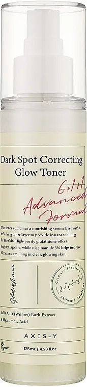 Axis-Y Dark Spot Correcting Glow Toner Dvofazni posvetljujući tonik za lice