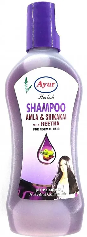 Ayur Herbals Amla Shikakai With Reetha Biljni šampon