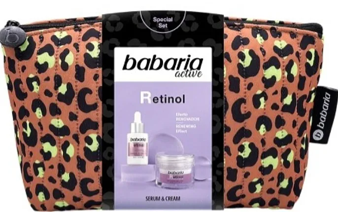 Babaria Active Retinol (f/cr/50ml + f/ser/30ml + pouch/1pcs) Set