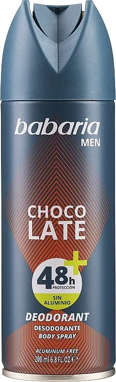 Babaria Men Deodorant Men Chocolate Spray Čokoladni dezodorans za muškarce