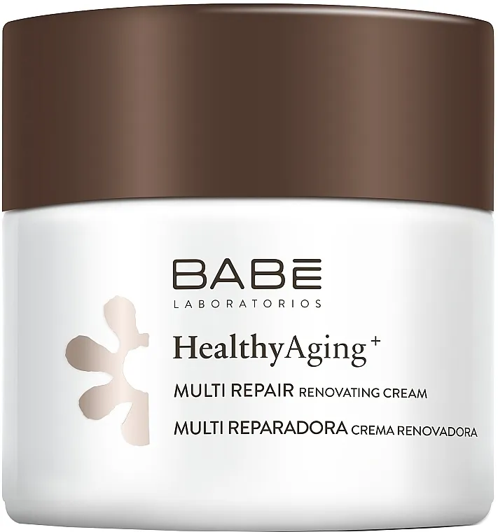 Babe Laboratorios Healthy Aging Multi Repair Renovating Cream Noćna krema za višestruko obnavljanje s kompleksom protiv starenja