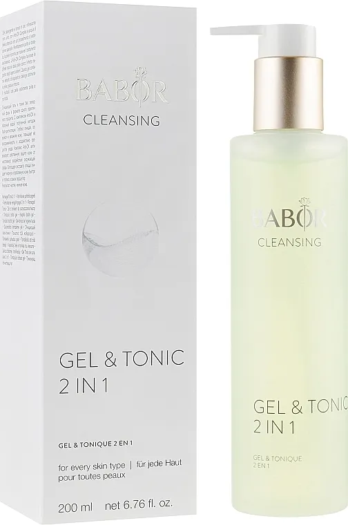 Babor Cleansing Gel &amp; Tonic 2 in 1 Gel-tonik za lice