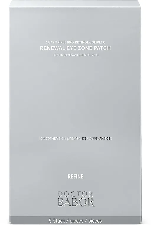 Babor Doctor Babor Resurface Renewal Eye Zone Patch Regenerativni flasteri za područje ispod očiju