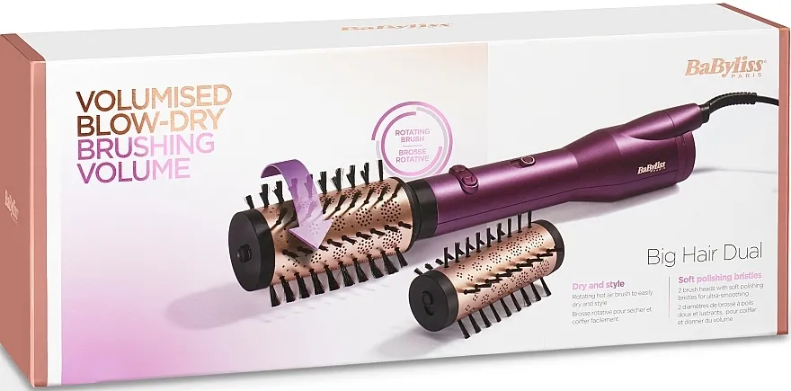 BaByliss AS950E Fen četka za kosu, 650 W