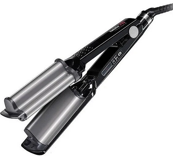 Babyliss Ionic 3D Hi-Def Waver Titanium-Tourmaline Pegla za uvijanje sa tri bačve BAB2469TTE