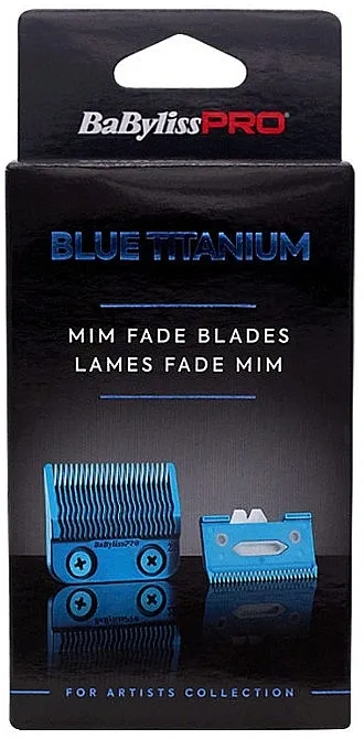 Babyliss Pro Blue Titanium Fade Blade-set for Clipper Oštrica za mašinicu za šišanje FX8022BLE