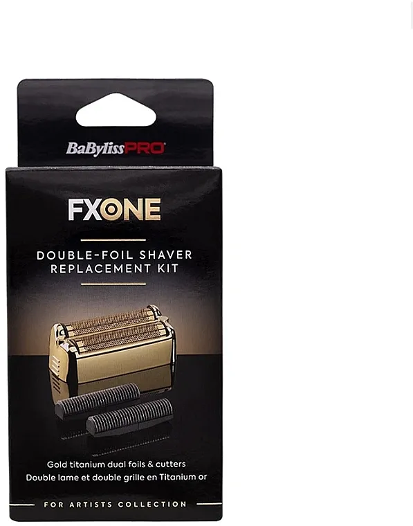 Babyliss Pro Gold Double-Foil Shaver Replacement Kit Rezervna folija + oštrica za brijač, FX79RF2GE