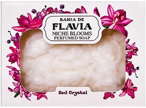Bahia de Flavia Niche Blooms Red Crystal Perfumed Soap Parfemski sapun