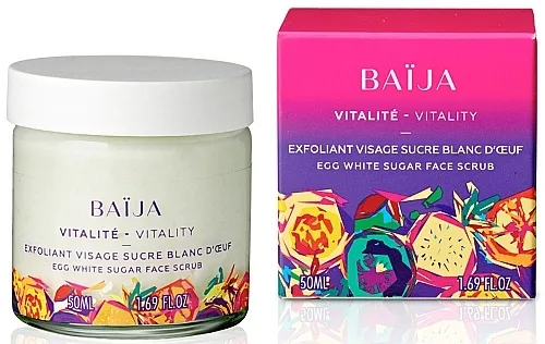 Baija Egg White Sugar Face Scrub Piling za lice