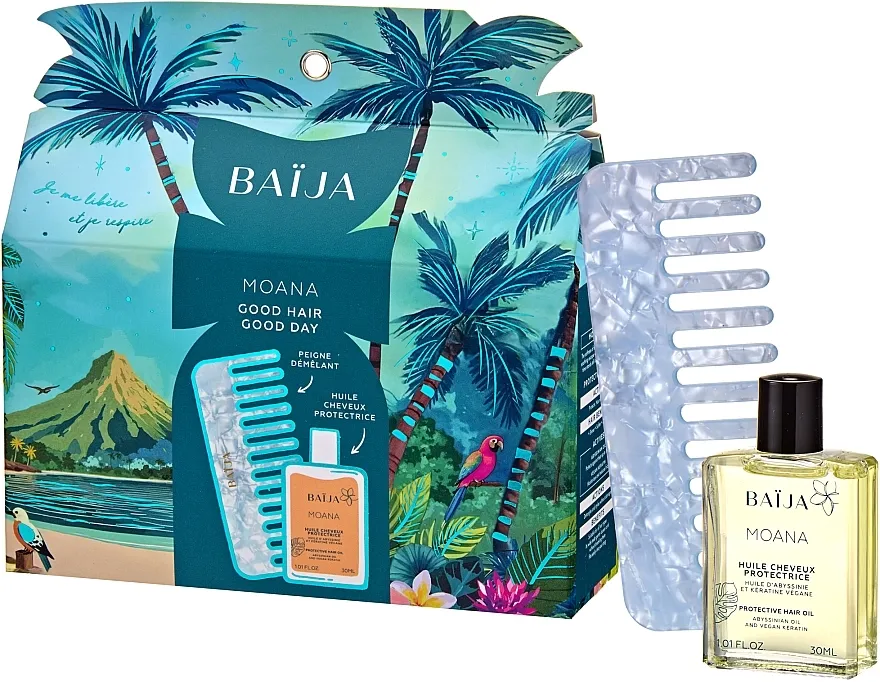 Baija Moana Good Hair Good Day (h/oil/30ml + h/comb) Set