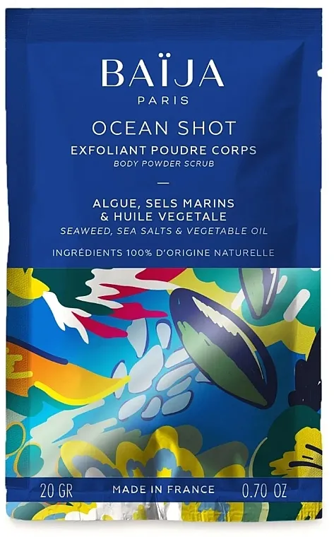 Baija Ocean Shot Body Powder Scrub Piling za telo