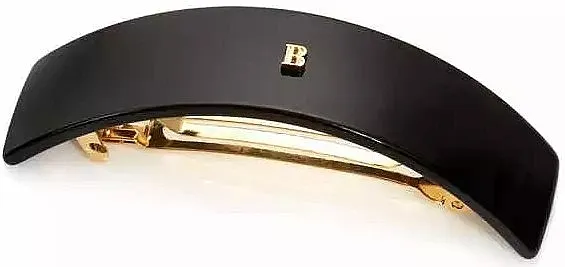 Balmain Barrette Pour Cheveux Large Black Šnala za kosu