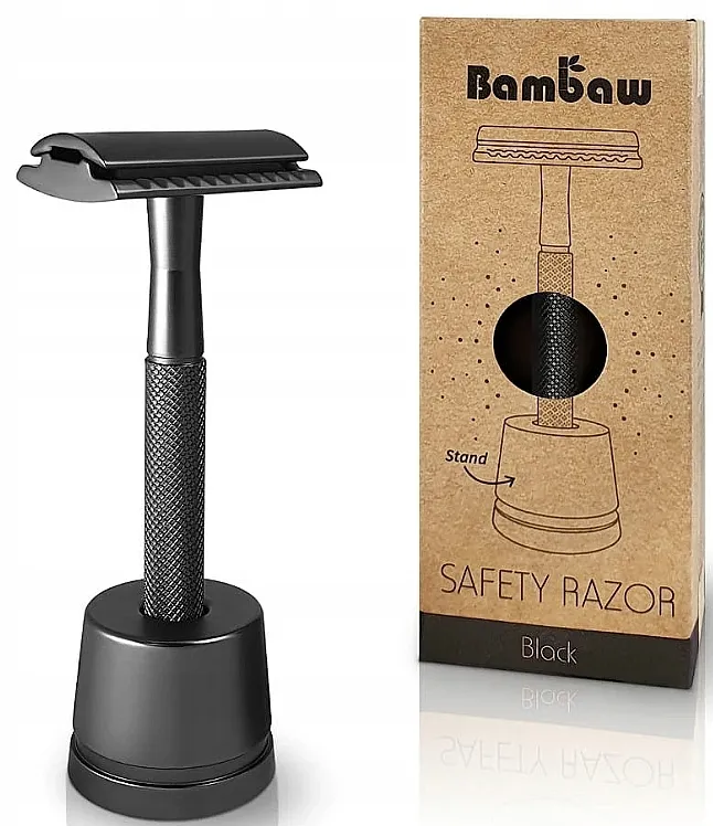 Bambaw Brijač na stalku, crni