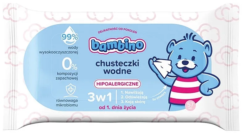 Bambino Vodene maramice za bebe 3 u 1