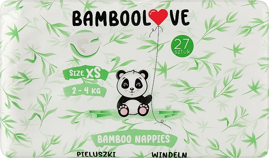 Bamboolove Bambus pelene, XS (2-4 kg), 27 kom.