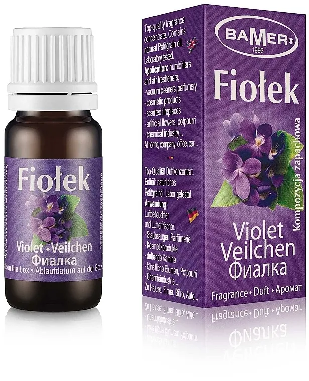 Bamer Violet Fragrance Mirisno ulje ljubičice