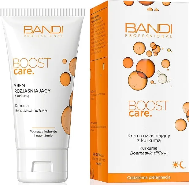 Bandi Professional Boost Care Brightening Cream with Turmeric Krema za posvetljivanje sa kurkumom