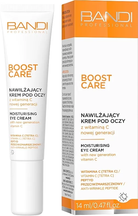Bandi Professional Boost Care Moisturising Eye Cream Hidratantna krema za predeo oko očiju sa vitaminom C nove generacije