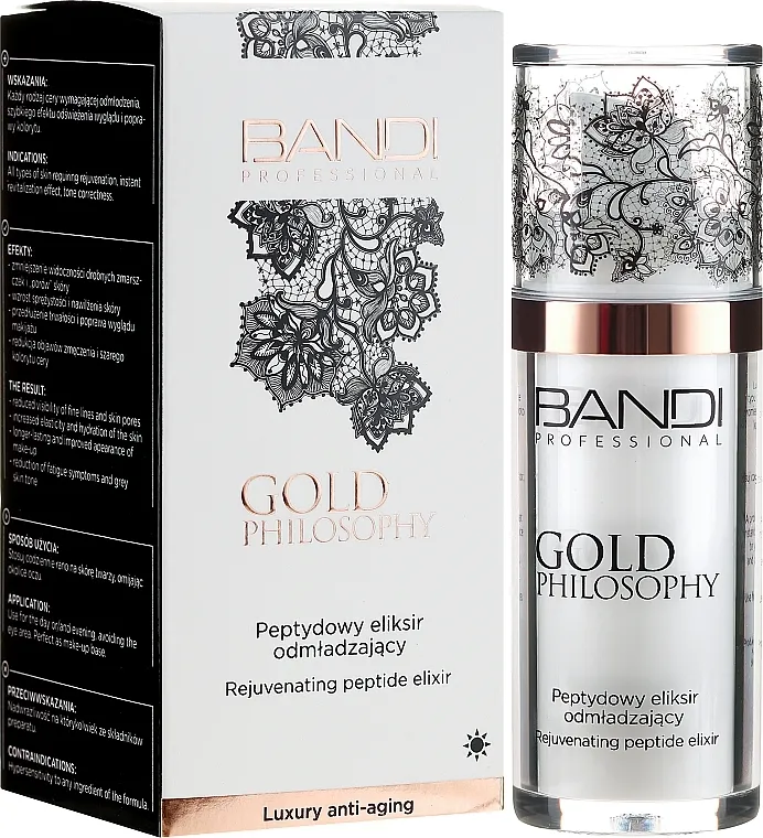 Bandi Professional Gold Philosophy Rejuvenating Peptide Elixir Peptidni eliksir za podmlađivanje