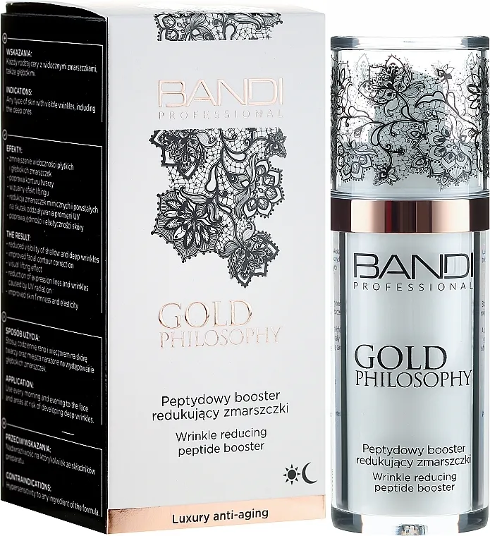 Bandi Professional Gold Philosophy Wrinkle Reducing Peptide Booster Peptidni booster protiv bora