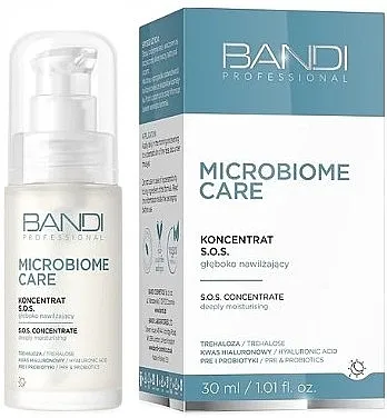 Bandi Professional Microbiome Care Deeply Moisturizing SOS Concentrate Dubinski hidratantni koncentrat za lice